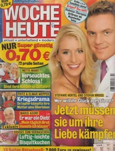 Woche heute Pierre Brice,Dieter Bohlen,Stefanie Hertel ,Mario Adorf,Peter Falk - Bild 1 von 10