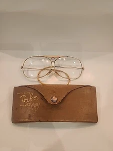 1960's VINTAGE B&L RAY-BAN 1/10 12K GF CLEAR TONE SHOOTING RANGE SUNGLASSES - Picture 1 of 10