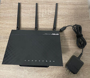 New Open Box ASUS RT-N66U 4-Port Gigabit Wireless N Router Dual-band 3x3 N900