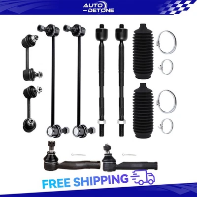 10X Front Rear Sway Stabilizer Bar Tie Rod End Kit For Scion tC 2005-2007 2010 Foto 1 de 4