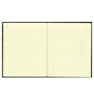 Texhide Serie Record Book, 10.375 x 8.375" Nero, 150 Pagine (56211), Nero/B... - Foto 1 di 4