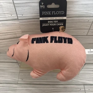 Pink Floyd 8” Squeaky Dog Giocattolo Perri’s Pig - Foto 1 di 9