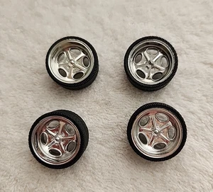 Dub City - 4 -Car/Truck Wheels with Tires (Parts) - Picture 1 of 4