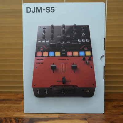 Pioneer DJ Mixer DJM-S5 Scratch-Style 2-Kanal DJ Mixer DJ Pro Rot Schwarz - Bild 1 von 4