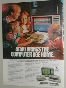 1981 Atari Computer advertisement page, Atari 400, 800 Home Computer, print ad - Bild 1 von 3