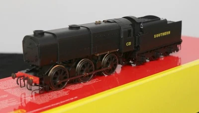 HORNBY R2343A 00 LOCO CLASS Q1 'C21' BULLIED AUSTERITY-SR BLACK-DCC-RARE-UNUSED - Image 1 of 4