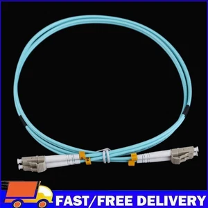 1/3/5M LC-LC Duplex 10 Gigabit 50/125 Multimode Fiber Optic Cable Om3 10GB - Afbeelding 1 van 13