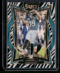 2024 Select #49 Cam Little Zebra Prizm SSP RC - Jaguars - Picture 1 of 2