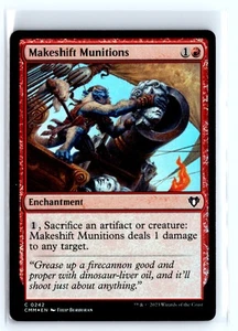 FOIL Makeshift Munitions Commander Masters – MTG Magic the Gathering Card - Picture 1 of 5