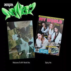 AESPA MY WORLD THE 3RD MINI ALBUM ZINE ALBUM DIGIPACK AUDIO MUSIC (CD) New - Picture 1 of 1