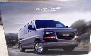 NEW GM DEALERSHIP 2010 GMC SAVANA VAN AUTO POSTER OR VEHICLE PORTRAIT - Picture 1 of 1