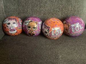 ✔ SET of 4 LOL Surprise Costume Glam Halloween  MYSTERY Blind balls 🎃 X4 - Picture 1 of 1