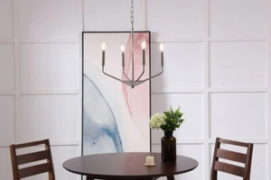 Chandelier Pendant Kitchen Island Dining Living Room Bedroom 4 Light Fixture 18" - Picture 1 of 11