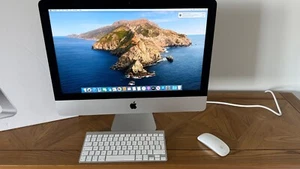 Apple iMac 21.5" Intel Quad Core i5 2.8GHz - 8GB 1TB Very Little Use - Boxed - Afbeelding 1 van 16