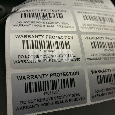 Warranty Protection Security Seal Tamper Proof sticker 100 500 1000pcs - Image 1 of 4