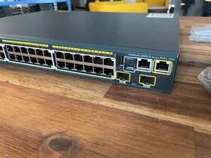 Commutateur GE Cisco WS-C2960S-48FPD-L Catalyst série 2960-S - Photo 1/5