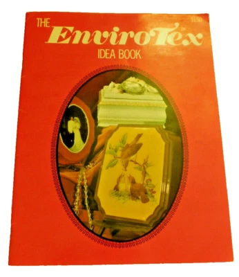 EnviroTex Idea Book Craft Polymer Coating Wood Print 3D Decoupage DIY 1974 PB  - Image 1 of 2