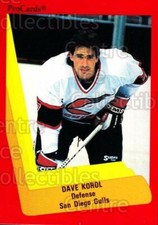 1990-91 ProCards AHL IHL #309 Dave Korol