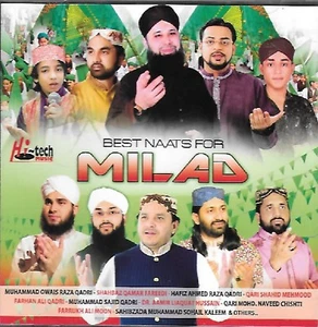 BEST NAATS FOR MILAD - ISLAMIC NAAT SOUND TRACK CD - Picture 1 of 2