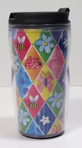 Vaso Starbucks Barista Mariposas y Flores 8oz 2003 - Imagen 1 de 7