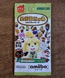 Nintendo Animal Crossing Amiibo Karten Japanisch Serie 1 Booster Pack Neu Sealed - Bild 1 von 2