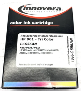 Innovera CC656AN HP 901 High-Yield Color Ink Cartridge - Tri color - Zdjęcie 1 z 3