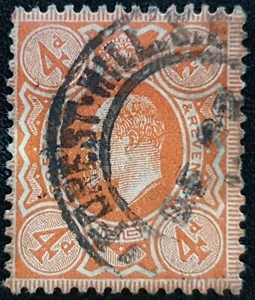 GB EDVII SG278 SPEC M26(1) 4d bright orange USED /S5559/ - Picture 1 of 2