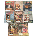 Lot 8 Vtg Weekend Woodworking Projects 1990 Complete Vol 3 & Various Vol 2 1989