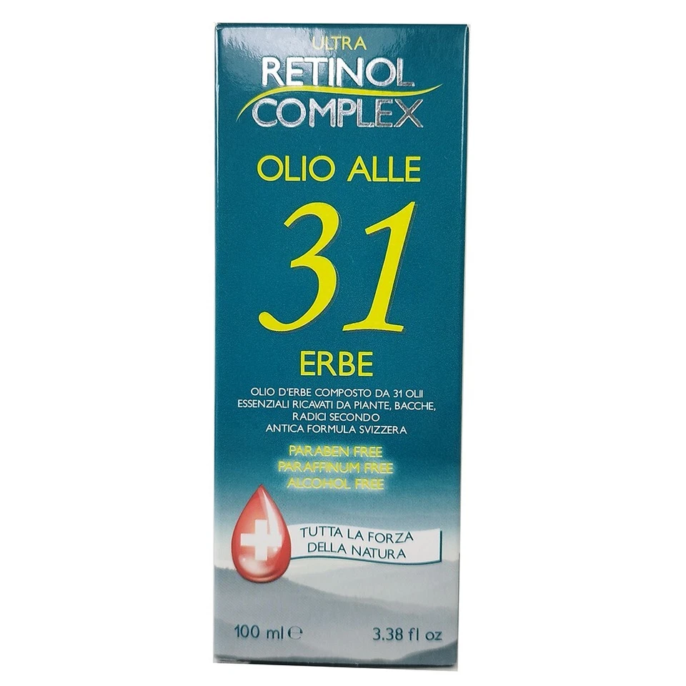 Olio 31 Erbe Retinol Complex Oli Ed Erbe Essenziali Antibatterico 1545