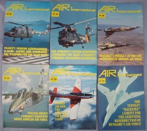 AIR INTERNATIONAL MAGAZINE x 6 January to June 1988 Aviation Aircraft History - Picture 1 of 1