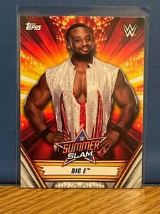 2019 Topps WWE Summerslam Wrestling Base #31 Big E - Picture 1 of 2