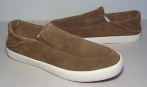 Staheekum Size 9.5 M FLIPSIDE Brown Suede Slip On Loafers New Men's Shoes - Picture 1 of 12
