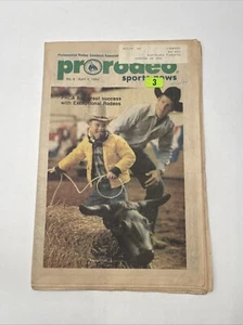 PRCA Prorodeo Sports News Publication April 4, 1984 - Jimmie Cooper - Picture 1 of 5