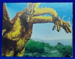 Carte King Ghidora Yamakatsu Tokusatsu vintage Godzilla Kaiju Japon Toho rare F/S