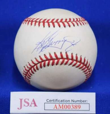 Ken Griffey Jr JSA COA Autograph American League Signed Baseball - Image 1 of 2