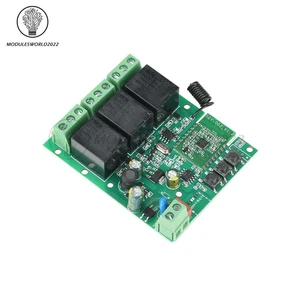 Modulo relè WIFI Bluetooth AC220V / DC7V-32V Pro 3CH supporta telecomando RF 433Mhz - Foto 1 di 18