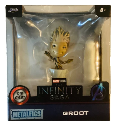 Marvel Infinity Saga GROOT Metalfigs Diecast Figura Jada Toys Nuevo en Caja Foto 1 de 2