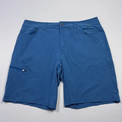 Мужские рыболовные шорты Simms 9 дюймов направляющая по внутреннему шву для ловли рыбы оффшорные синие 40 - Изображение 1 из 4