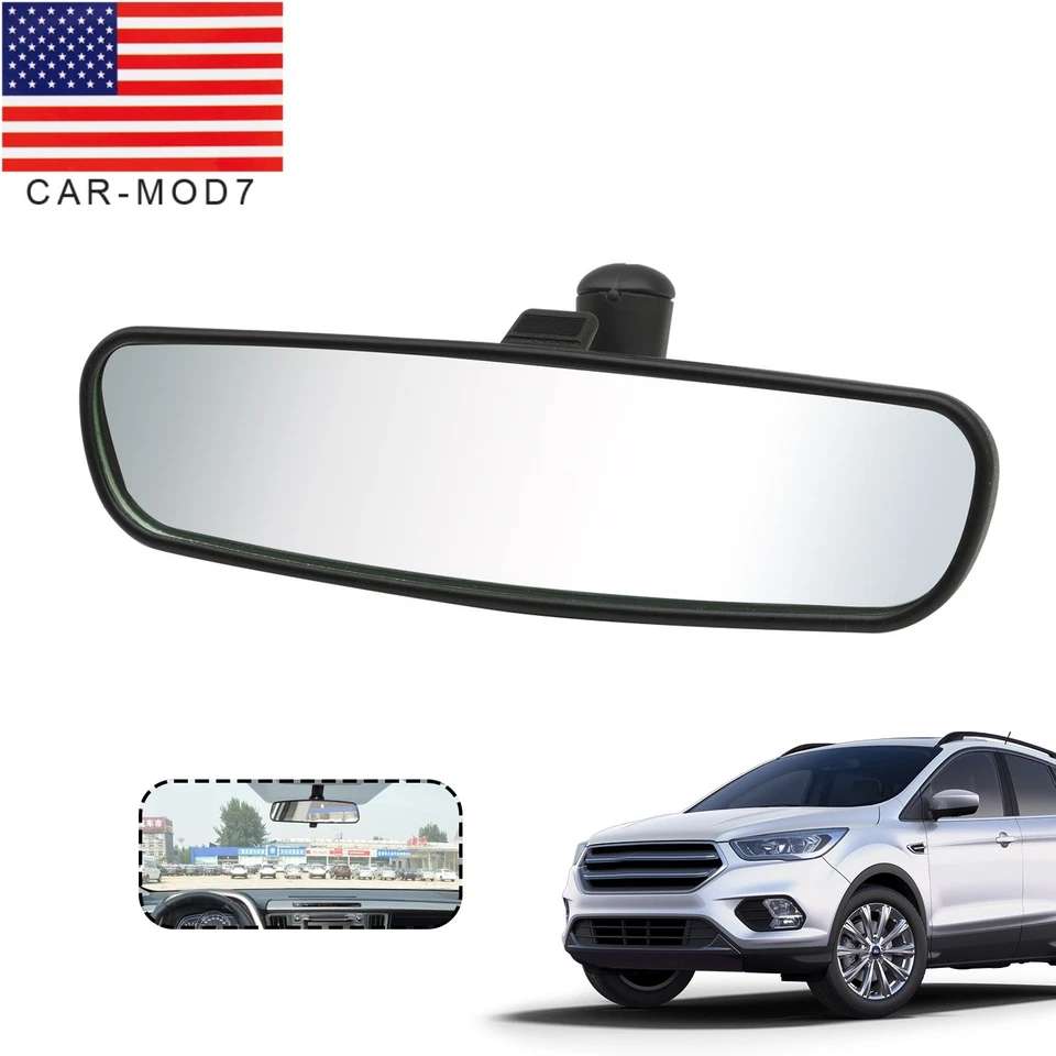 New Interior Rear View Mirror For Ford Mustang Escape Focus Mercury Mariner US Foto 1 de 4