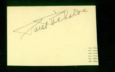 790, Paul Richards, Mgr, Original Signed/Autograph, Postcard, Orioles, "1955-56" - Image 1 of 4