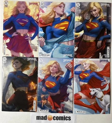 Supergirl #1 2 3 4 5 6 (2025) Stanley Artgerm Lau Cover Set DC All IN Lot NM - Image 1 of 4