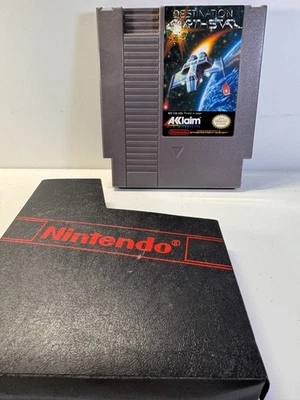 Destination Earthstar (Nintendo NES, 1990) Authentic. Tested. w.Sleeve - Image 1 of 3