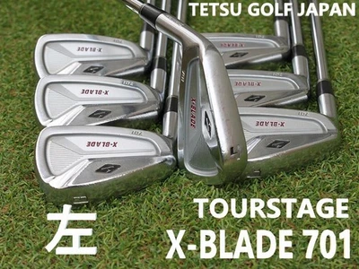 Lefty Bridgestone TourStage X-BLADE 701 Irons #4-9,Pw(7Clubs)/DG/Flex:Stiff - Image 1 of 4