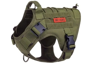 Chaleco con arnés táctico para perros OneTigris, chaleco para perros de servicio sin tirones con gancho y bucle... - Imagen 1 de 4