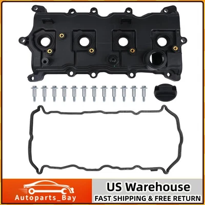 Cubierta de válvula de motor con junta para Nissan Altima 2007-2013 Sentra Rogue L4 2,5 L Foto 1 de 4