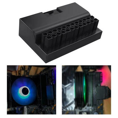 ATX 24 Pin Adapter 90 Grad ATX Verlängerungskabel Adapter Modulares Zubehör - Bild 1 von 4