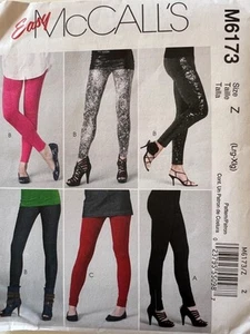 MCCALLS 6173 MISSES PANTS & LEGGINGS PATTERN SIZE L, XL - UNCUT - Picture 1 of 2