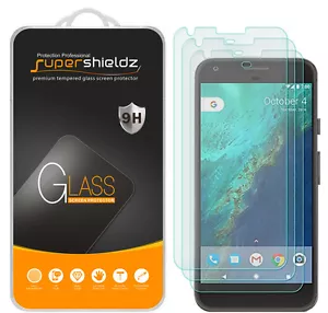 3X Supershieldz for Google Pixel XL Tempered Glass Screen Protector Saver - Picture 1 of 5