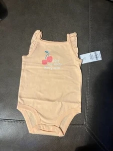 Baby Girls Carter's "Love My Auntie Cherry Much" Bodysuit - 3 Months - Picture 1 of 1