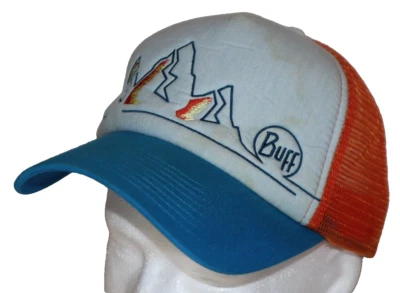 BUFF DE COLECCIÓN GORRA DE CAMIONERO LOESS Snapback Malla Gorra Montañas Foto 1 de 3